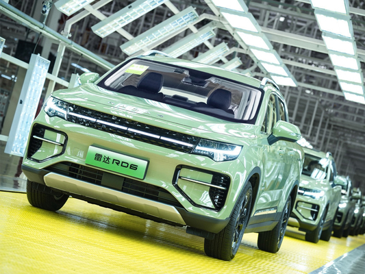 Geely RD6 Pickup elettrico puro 4 porte 5 sedili Struttura del corpo Sistema ABS incluso