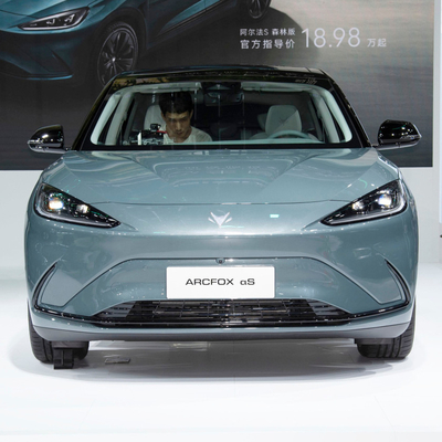 Energy Baic Arcfox Alpha S 735E 160KW EV Auto ad alta velocità Grande spazio a sinistra a lunga autonomia