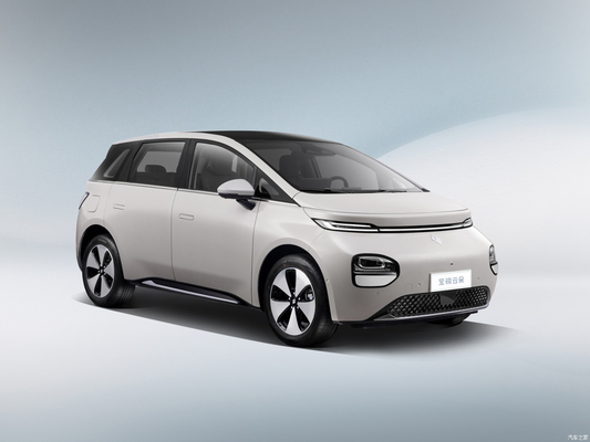 Left Drive Mini Ev Hatchback Wuling Baojun Cloud Yunduo Pure Electric Car quattro porte cinque posti