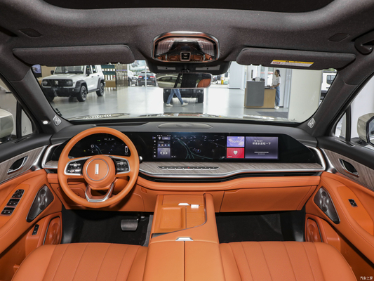 2023 WEY Lanshan DHT-PHEV 6 posti SUV Hybrid Car Velocità massima KM/h 190 Guida a sinistra