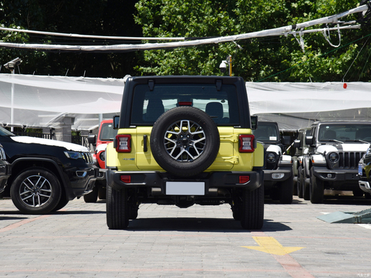 2022 Jeep Wrangler 4-Door 2.0T 4XE Sahara Plug-in Hybrid Fluorescente Giallo Edizione Limitata