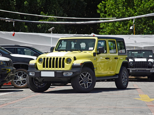 2022 Jeep Wrangler 4-Door 2.0T 4XE Sahara Plug-in Hybrid Fluorescente Giallo Edizione Limitata