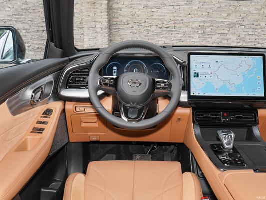 Left Drive GAC Trumpchi ES9 PHEV 143KM MAX SUV ibrido plug-in 2.0T SUV a 7 posti 2023