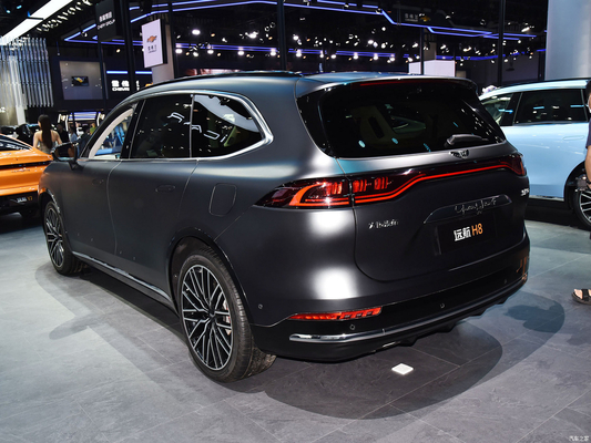 Velocità massima 210KM/h Puro Electric Cruise Range 950km 5 porte 6 posti SUV Yuanhang H8 2023