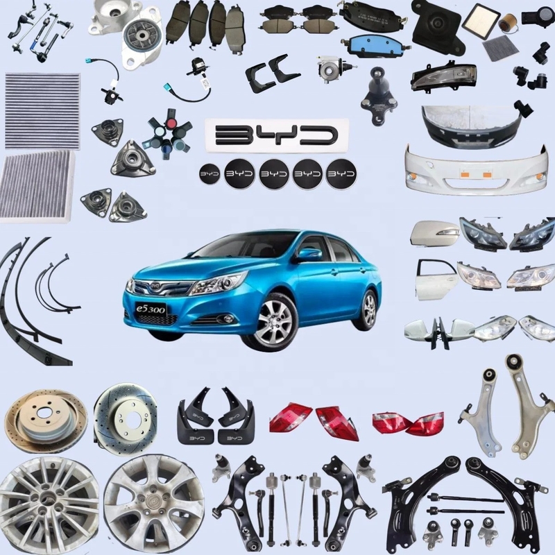 Byd E5 Ricambi originali per auto Casella di marcia Batteria Specchio luce chiave Porta assorbente d'urto