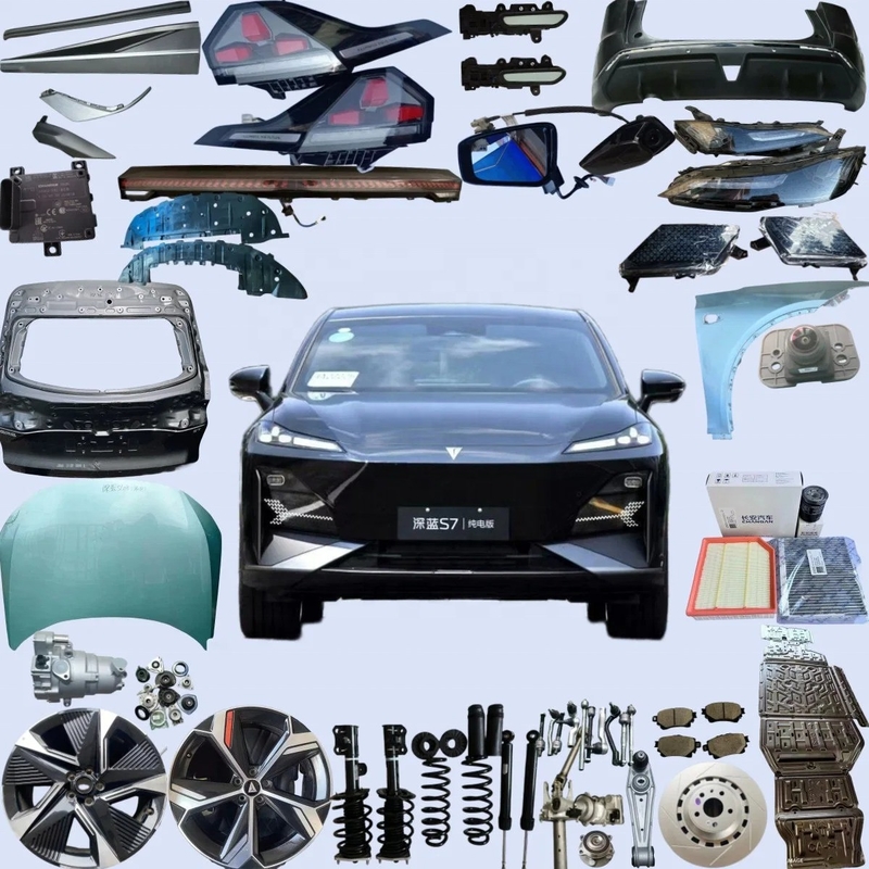 Accessori per auto per Deepal/Shenlan S7 Spoiler Light Door Oil Filter Body Kit Bumpers