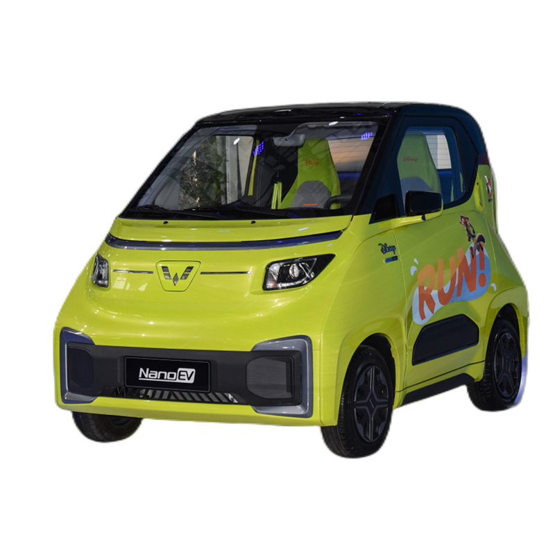 Wuling Nano Nick Ev 2 posti 4 ruote Auto elettrica Adulto 305km Range Fast Charge 4.5H/13.5H