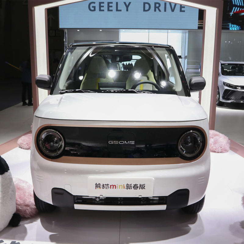 Pronta per la spedizione 2022 Geely Panda Mini EV 4 posti Puro Auto elettrica 120km / 200km di autonomia