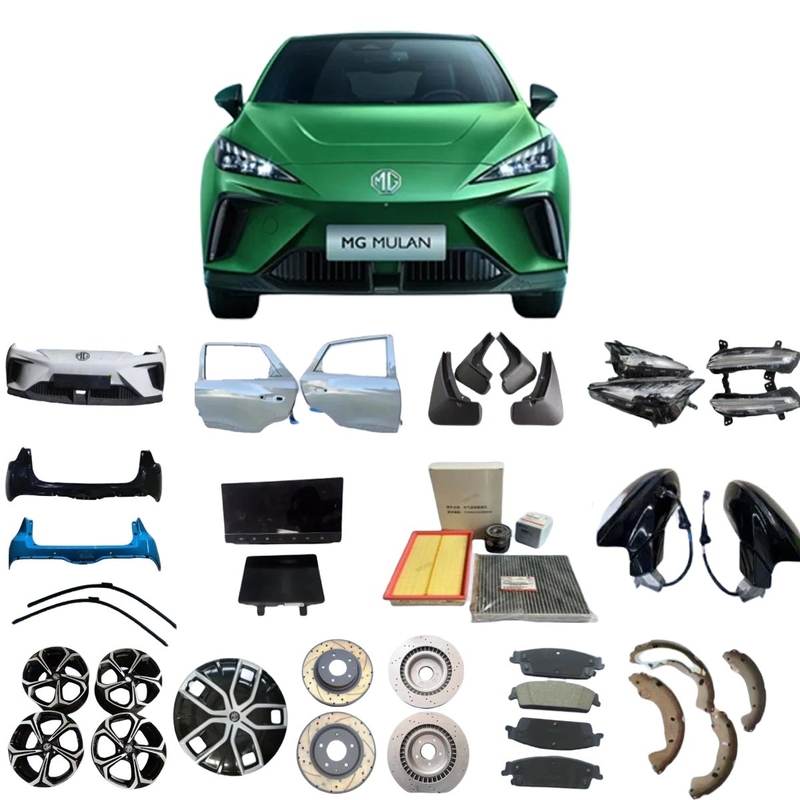 MG4 EV Mulan Auto Ricambi Frontale Paraurti Far Lampada di arresto Corpo Kit Assorbitore di urti