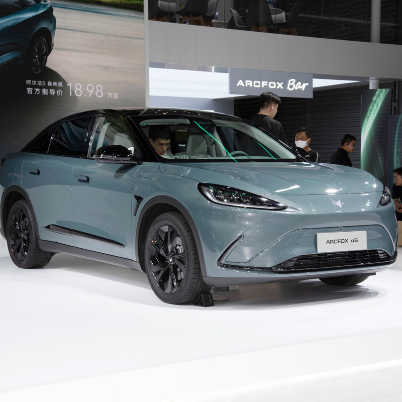 Energy Baic Arcfox Alpha S 735E 160KW EV Auto ad alta velocità Grande spazio a sinistra a lunga autonomia