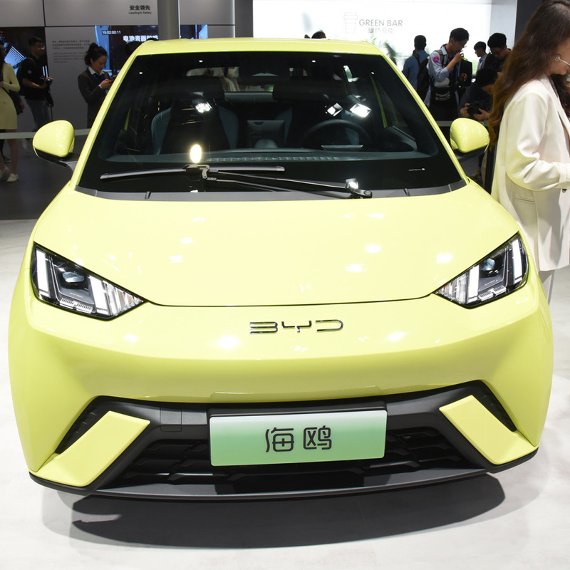 55KW Potenza totale del motore BYD Seagull Flying Auto Electrico EV Auto elettrica 405km CLTC